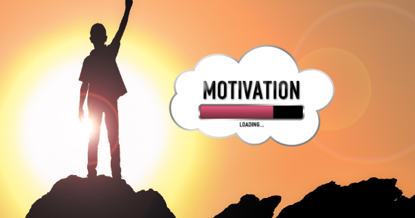 stay inspiring motivation quote, person on mountain peak